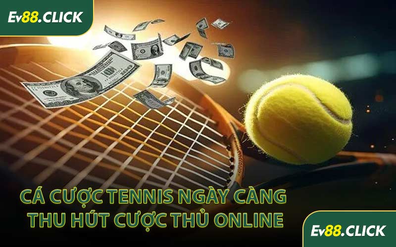 Cá Cược Tennis Ngày Càng Thu Hút Cược Thủ Online