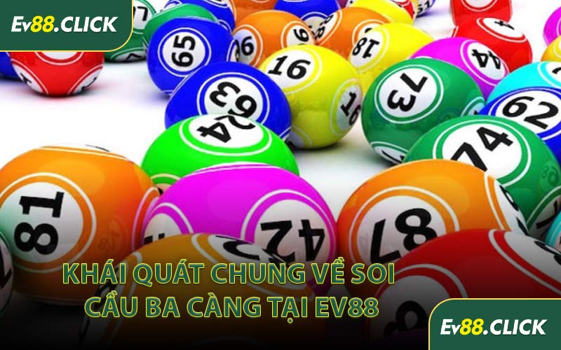 Khái Quát Chung Về Soi Cầu Ba Càng Tại EV88